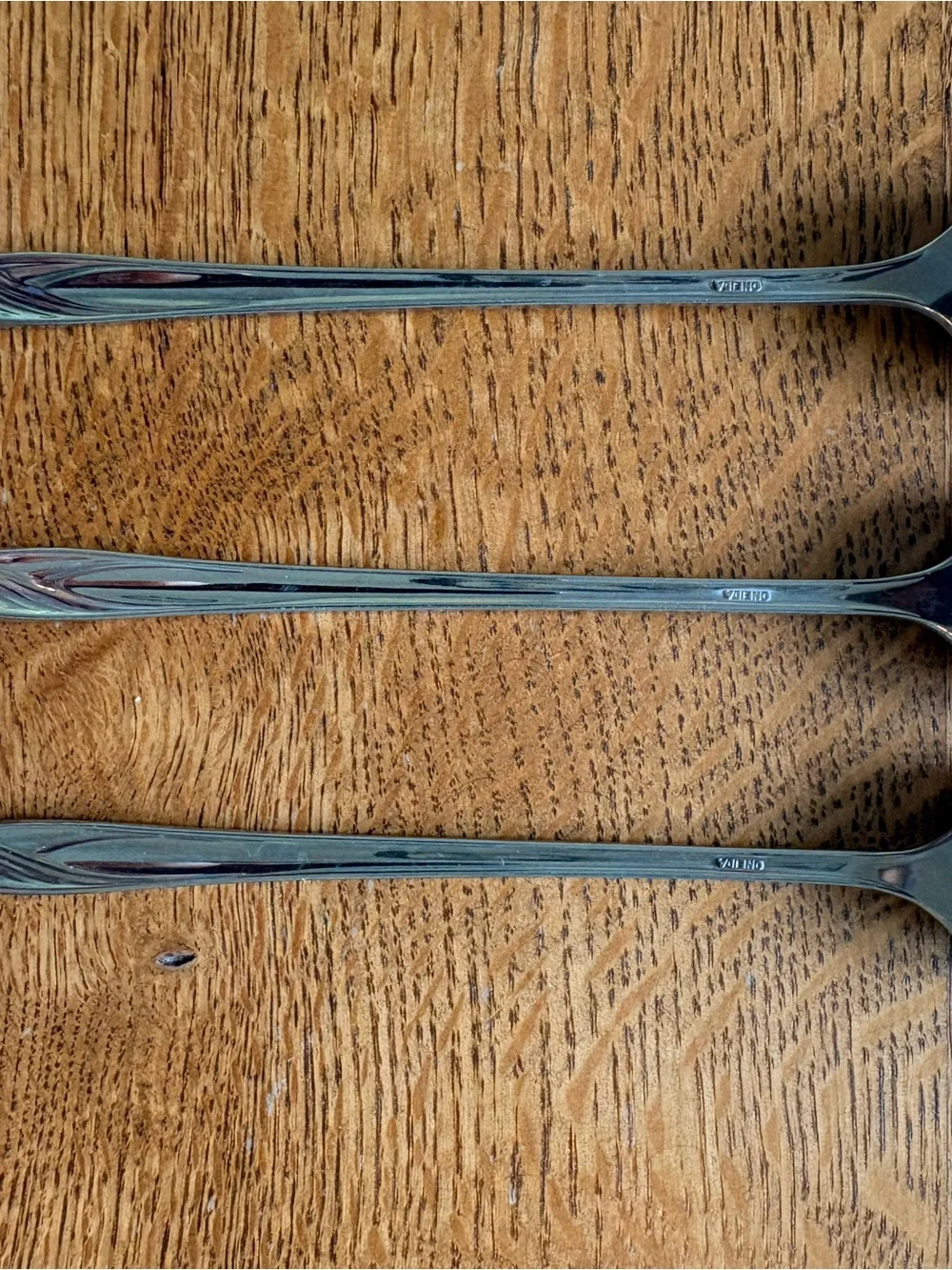 Oneida Katrina Stainless Steel iced tea spoons - Set of 3- preloved